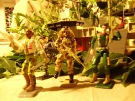 Howie's GI Joe Special Missions #1 - Incident in Sierra Gordo PART 1 Comic Strip Panel #3 [The Squad Deploys]