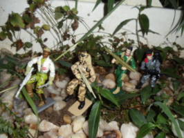 Howie's GI Joe Special Missions #1 - Incident in Sierra Gordo PART 1 Comic Strip Panel #5 [On Patrol]