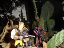 Howie's GI Joe Special Missions #1 - Incident in Sierra Gordo PART 1 Comic Strip Panel #6 [Enemy Scouts]