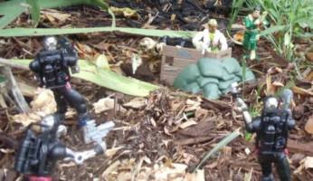 Howie's GI Joe Special Missions #1 - Incident in Sierra Gordo PART 2 Comic Strip Panel #6 [The Battle Rages]
