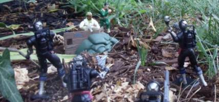 Howie's GI Joe Special Missions #1 - Incident in Sierra Gordo PART 2 Comic Strip Panel #7 [Close Combat]