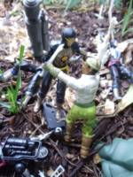 Howie's GI Joe Special Missions #1 - Incident in Sierra Gordo PART 2 Comic Strip Panel #9 [The Last BAT Is Taken Out]