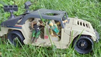 Howie's GI Joe Special Missions #2 - Border War PART 1 Comic Strip Panel #16 [Heading Out!]