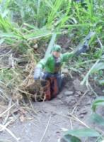 Howie's GI Joe Special Missions #2 - Border War PART 2 Comic Strip Panel #6 [It's Tunnel Rat!]