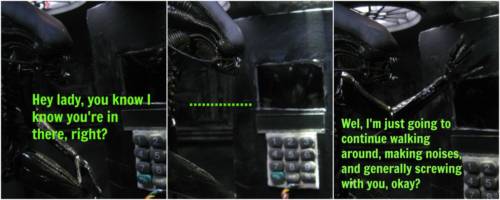Xeno-humor Comic Strip Panel #16