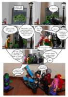 Christmas Song Comic Strip Panel #1