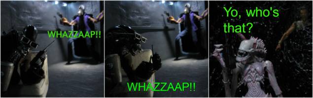 Whazzup! Comic Strip Panel #3