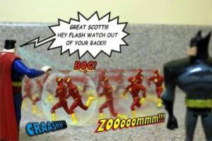 Fastest Man Alive Comic Strip Panel #2