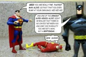 Fastest Man Alive Comic Strip Panel #3
