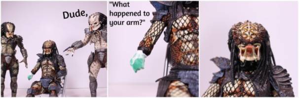Arm Wrestle Comic Strip Panel #1
