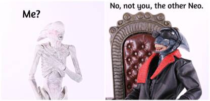 Neo-morph Comic Strip Panel #2