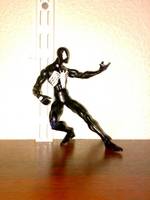 Symbiote Spiderman (Spider-Man) Custom Action Figure