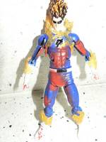 Evil Human Torch (Fantastic Four) Custom Action Figure
