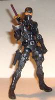 Snake Eyes W/Removable Visor! (G.I. Joe) Custom Action Figure