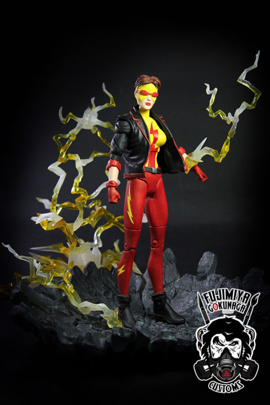 Kid Flash Kingdom Come Dc Universe Custom Action Figure