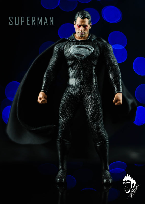 Boneco Custom Superman Henry Cavill Filme Herói DC