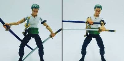Roronoa Zoro Figma (One Piece) Custom Action Figure