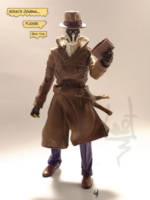 Rorschach (Marvel Legends) Custom Action Figure [The Journal]