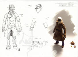 Rorschach (Marvel Legends) Custom Action Figure [Blueprint]
