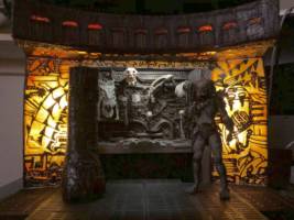 Predator 2 Ship Interior (Predator) Custom Diorama / Playset [Ship interior]