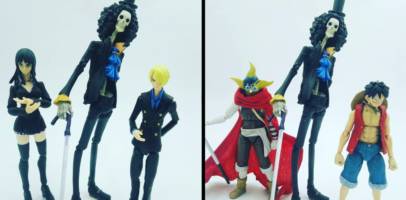 Anime Heroes One Piece Soul King Brook Figure