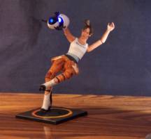 Chell (Portal) Custom Action Figure
