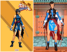 Shiki (Samurai Shodown) Custom Action Figure