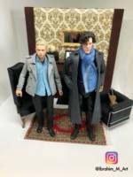 Sherlock Holmes and John Watson (BBC) (Sherlock Holmes) Custom Action Figure