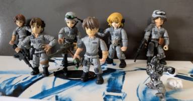 2” Terminator Resistance Soldiers (Terminator) Custom Miniature / Figurine