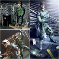 Solid Snake & The Unknown Soldier (Metal Gear Solid) Custom Action Figure