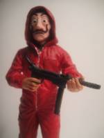A robber (Money Heist) (La casa de papel) Custom Action Figure