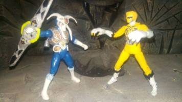 S.H.Figuarts Zyuoh Lion (Power Rangers) Custom Action Figure [Moeba VS Zyuoh Lion!!!]