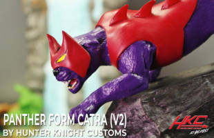 Panther form Catra (version 2) She-Ra Princess of Power (Masters of the Universe) Custom Miniature / Figurine