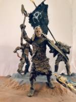 Şuğnur, an Orc Axeman (Lord of the Rings) Custom Action Figure