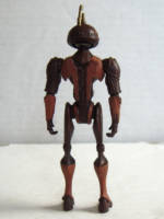 J67 - Protocol Droid (Star Wars) Custom Action Figure [Rear View]