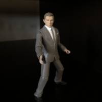James Bond 007 from SKYFALL (James Bond) Custom Action Figure