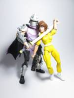 April O'Neill classic cartoon version (Teenage Mutant Ninja Turtles) Custom Action Figure