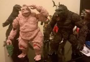 King Kong 1962 from king kong versus godzilla (Godzilla) Custom Action Figure