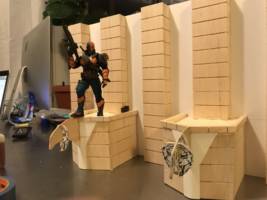 Gotham Gargoyle Display (DC Universe) Custom Diorama / Playset