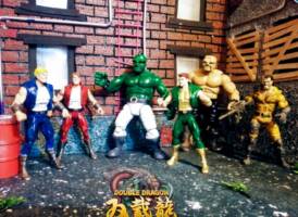 Jeff "Double Dragon 1" (Double Dragon) Custom Action Figure