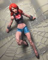Marvel Legends Mary Jane MJ Watson (Spider-man) (Marvel Legends) Custom Action Figure