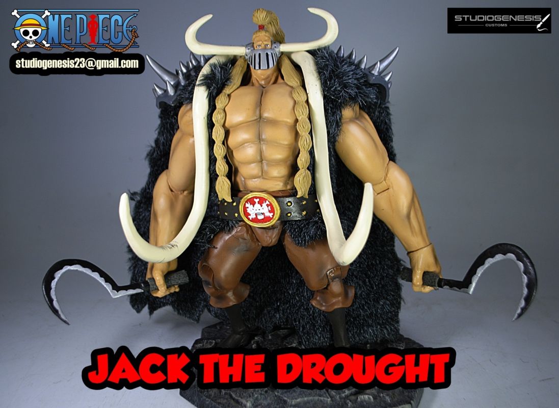Jack The Drought One Piece Custom Action Figure Jack The Drought One Piece Custom Action Figure