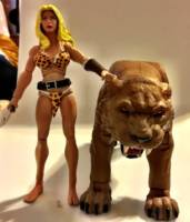 Shanna the She Devil (Marvel Legends) Custom Action Figure [Shanna & Zabu]