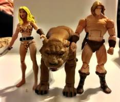 Kazar the Savage (Marvel Legends) Custom Action Figure [Kazar,Zubu & Shanna]