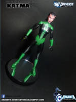 Katma Justice League Animated Style (DC Universe) Custom Action Figure