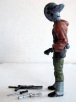 Castorus - Fu-Lum Bounty Hunter - Star Wars/Dragonball Mashup (Star Fox) Custom Action Figure [Left View]