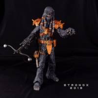 Black Krrsantan (Star Wars) Custom Action Figure