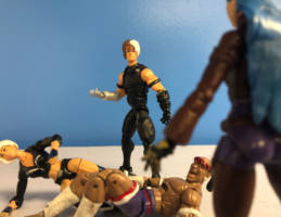 Nameless (King of Fighters) Custom Action Figure