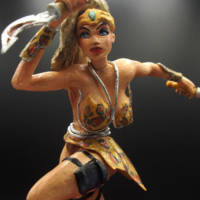 Custom Unique Figure - "Maya" (Killer Instinct) Custom Miniature / Figurine [Maya - 03]