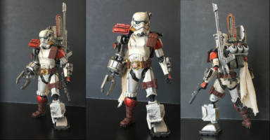 Stormtrooper TX-01 original design (Star Wars) Custom Action Figure